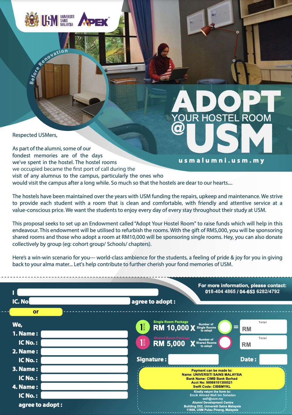 Adopt Your Hostel